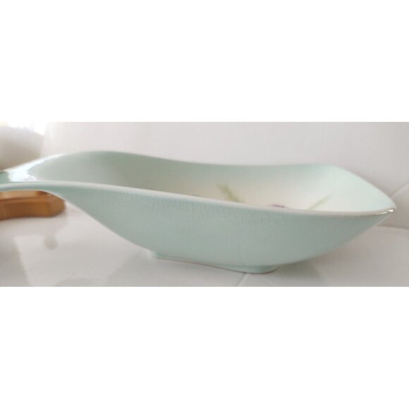 Carlton Ware England Australian Design Serving Tray Raised Florals 10 1/2" - Picture 7 of 13